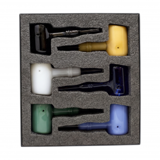 5" Smash Hits Hammer Pipe – 6ct Display
