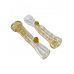 3   Bohemian Straight Chillum Hand Pipe Assorted Colors (Pack of 2) [JG104]