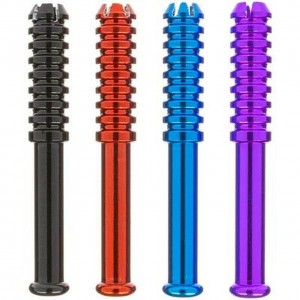 Large Metal Bat Anodized Color With Teeth 100-Pack [LAC0001]