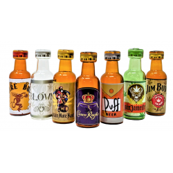 4" Liquor Shot Bottle Glass Pipe 