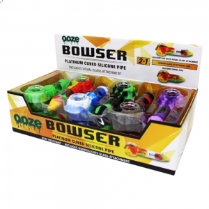Ooze Bowser Silicone Pipe Display 12ct