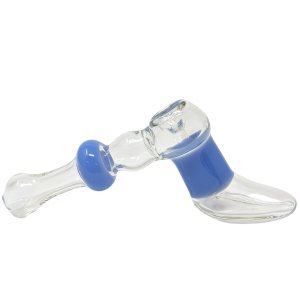 8" Assorted Shoe-Shaped Bubble Body Bubbler Hand Pipe - [STJ36]