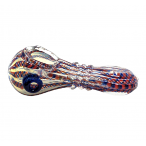 3" Twisted Rod R4 Art Hand Pipe (Pack Of 2) - [PT-596]