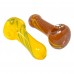 2.5" Assorted Color Frit Art Hand Pipe - 2pk
