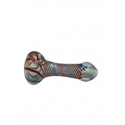 3" Twisted Rod Art Hand Pipe (Pack of 2) [GWRKD68] 