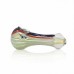 3.5 inch gold fumed ribbon stripe dichroic hand pipe 2ct pack