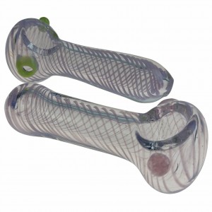 4'' Slyme Spiral Spoon Hand Pipe (Pack of 2) [SB1724]