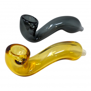 4" Color Tube Sherlock Assorted Colors Hand Pipe (Pack of 2) [SDK363] 