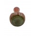 4" Honey Comb Head Mix Frit Art Hand Pipe (Pack of 2) [SDK418]