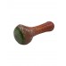 4" Honey Comb Head Mix Frit Art Hand Pipe (Pack of 2) [SDK418]