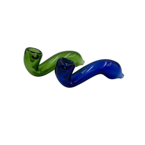 4" Color Tube Sherlock Hand Pipe [SDK433]