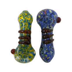 3.25" Candy Hand Pipe (Pack Of 2) [SDK629]