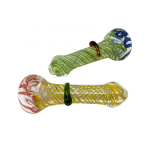 4" Twisted Art R4 Work Hand Pipe - (Pack Of 2) [SDK639]