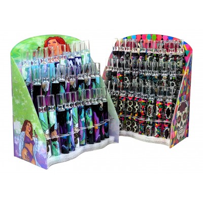Assorted Design Chillum 30Ct LED Display with Included Batteries
