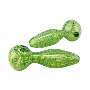 3.5" Lime Slyme Hand Pipe (Pack Of 2) [SG3133]