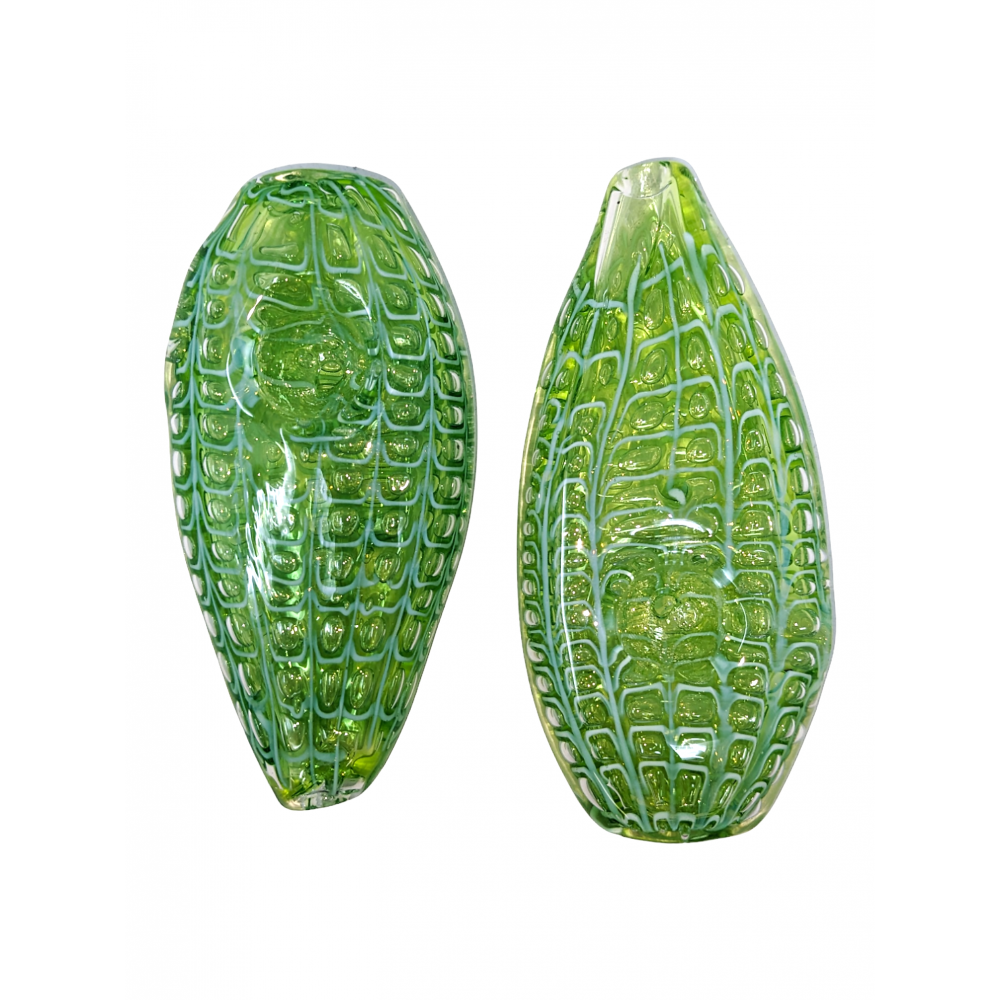 3.5" Lime Slyme Hand Pipe (Pack Of 2) [SG3139]