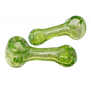 3.5" Lime Slyme Hand Pipe (Pack Of 2) [SG3289]