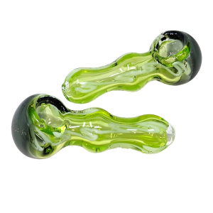 3.5" Lime Slyme Hand Pipe (Pack Of 2) [SG3301]
