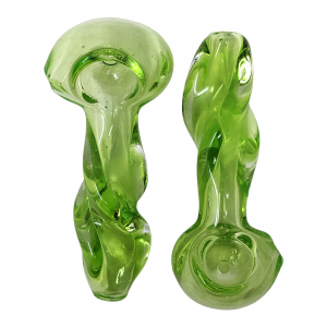 3.5" Lime Slyme Hand Pipe (Pack Of 2) [SG3315]