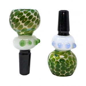 14mm Honeycomb Double Ball Art Bowl (Pack Of 2) [SG3323]