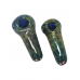 4" Double Tube Air Trap Art Hand Pipe - (Pack of 2) [SJN18]