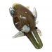 5" Frit & Fumed Art Work Fish Hand Pipe [SJN22]