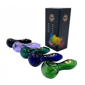 On Point Glass - Color Spoon Hand Pipe [GP-10]