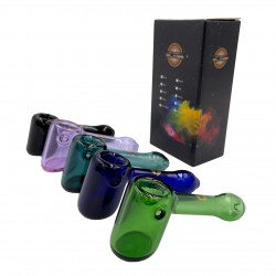 On Point Glass - Color Hammer Spoon Hand Pipe [GP-12]