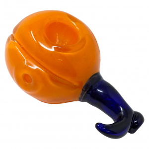 4.5" EnigmaGourd Pumpkin Shape Hand Pipe - [STJ140]