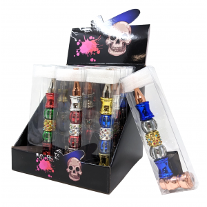 Fancy Metal Pipe 12ct Display