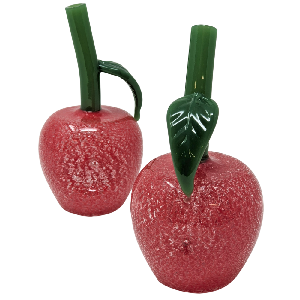 Clover Glass - Apple Shape Hand Pipe [WPJ-816]