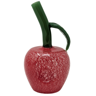 Clover Glass - Apple Shape Hand Pipe [WPJ-816]
