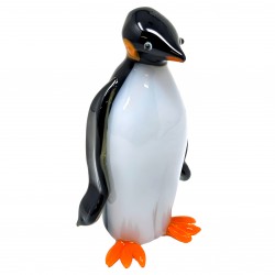 4" Pipenguin Smokin' Flippers Hand Pipe - [WSG1032]