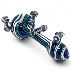 4.5" Pipeception Poly Line Art Hand Pipe - [WSG350]