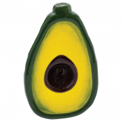 3.5"Avacado Ceramic Pipe - Wacky Bowlz [CP108]