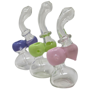 5.5" Slyme Tube Joint Bubbler Hand Pipe - (Pack of 2) [ZD10]