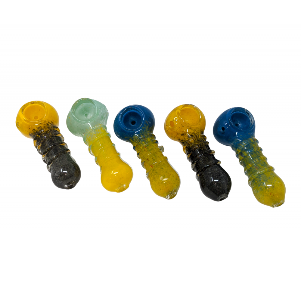 3 Frit Art Double Tone R4 Work Hand Pipe Pack Of 5 ZD61 3-frit-art-double-tone-r4-work-hand-pipe-pack-of-5-zd61