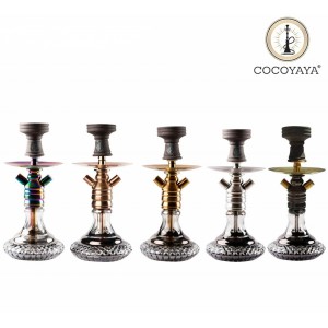  14" Prince Series Hookah - Gacha - Black [CY1026]