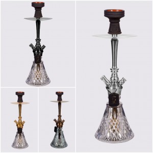 16" Prince Series Hookah - Izzy - Black [CY1028] 