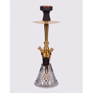 16" Prince Series Hookah - Izzy - Black [CY1028] 