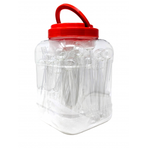 6" Clear Oil Burner 60-Ct Jar [6OB60JAR]