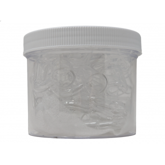 4mm Quartz Flat Top Banger - 25 Ct JAR [BNGF25JAR]