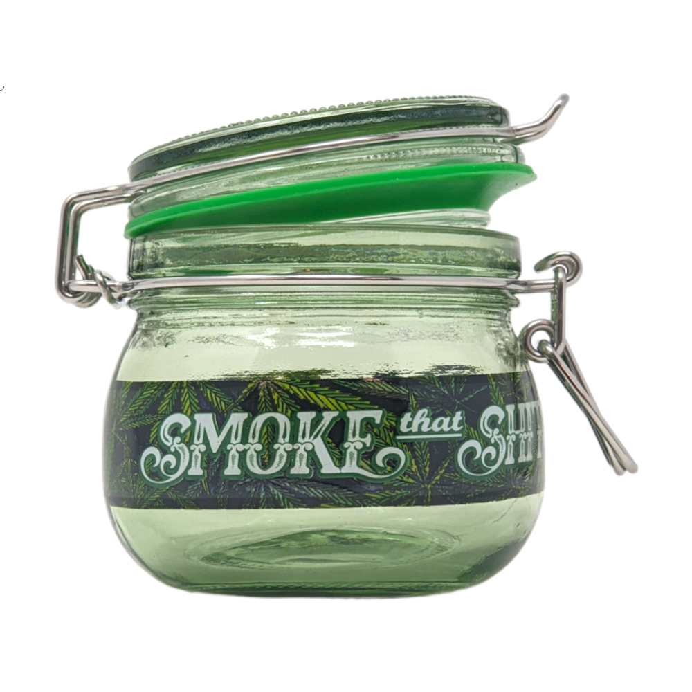 Airtight Glass Weed Storage Jar  Smoke That Shit - Pulsar Vaporizers
