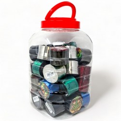 56mm 4 Parts Crushers Grinder 34Ct JAR - [GR3000]