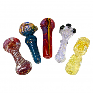 Assorted Styles Heavy Art Hand Pipe 18Ct JAR [HAN18JAR]