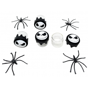 Halloween - Glass Dab Jar With Silicone Lid - 40ct Jar [HD40JAR]