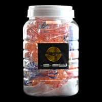 2.5" Assorted Styles Hand Pipes 72Ct Jar [HP25JAR72]