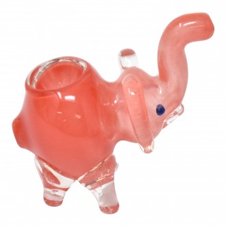 3" Mini Elephant Hand Pipe - 30Ct Jar [JAR-XALEM30]