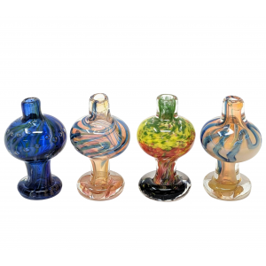 Assorted Art Design Carb Cap Jar - (Display of 20) [JAR20CC]