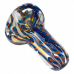 2.5-inch premium high quality dichroic glass hand pipes in a 25-count jar
